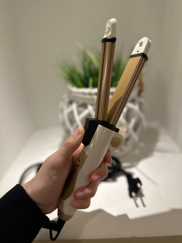 Piastra per capelli pieghevole - per,